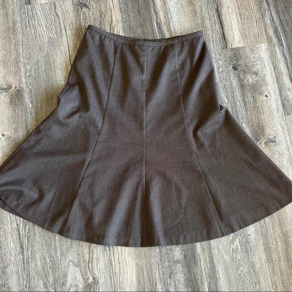 Sigrid Olsen Women’s Brown Midi Skirt, size 10